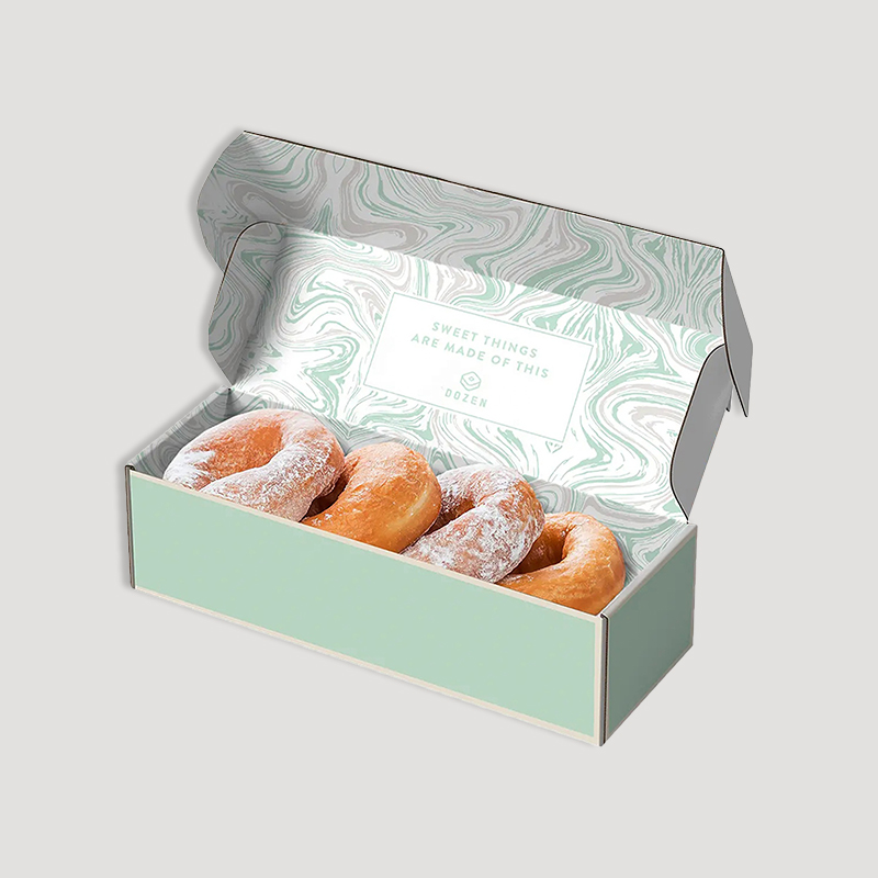 corrugated food packaging box