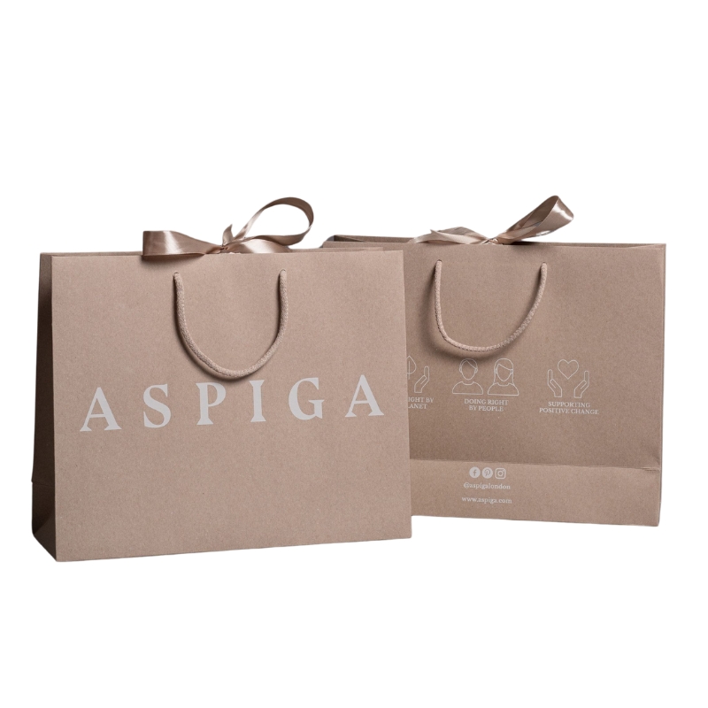 Custom printed gift jewelry bag