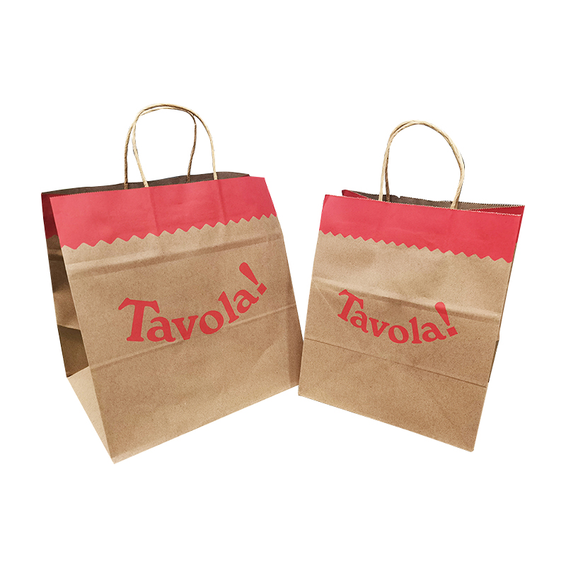 custom takeaway bags