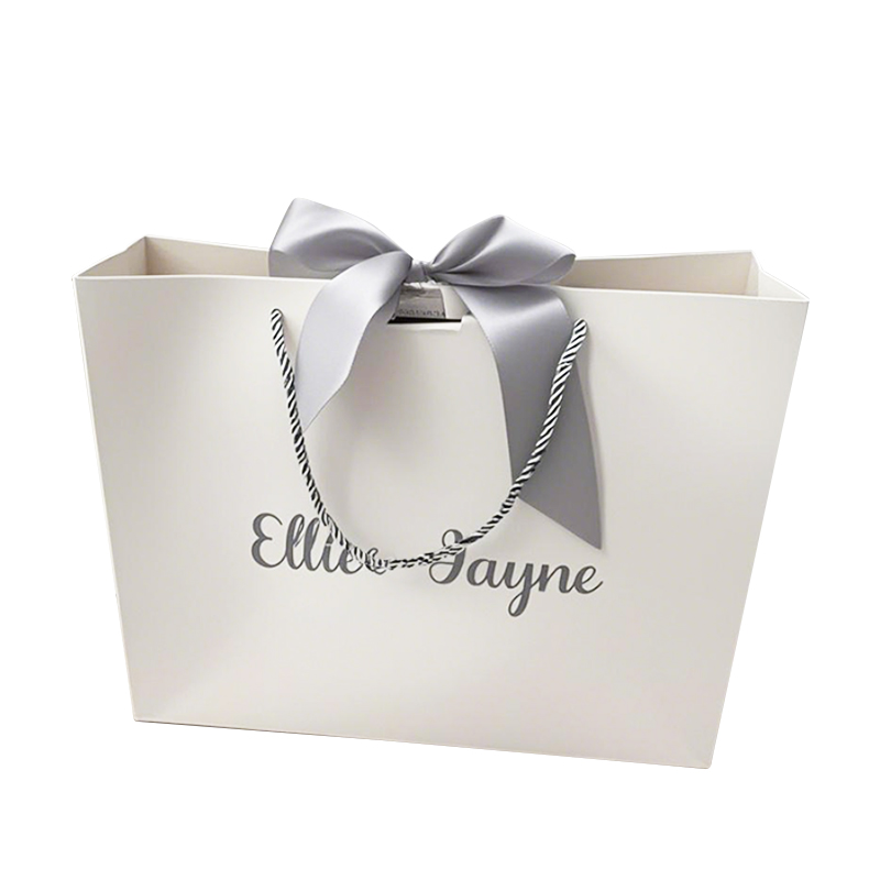 logo printed gift bags